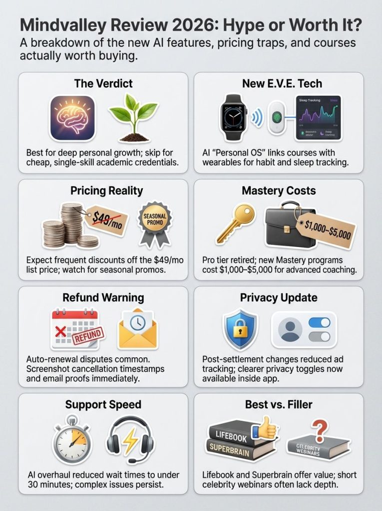 infographic Mindvalley Review 2026 I-Tested The Hype -Here s What s-Actually Worth Paying For  